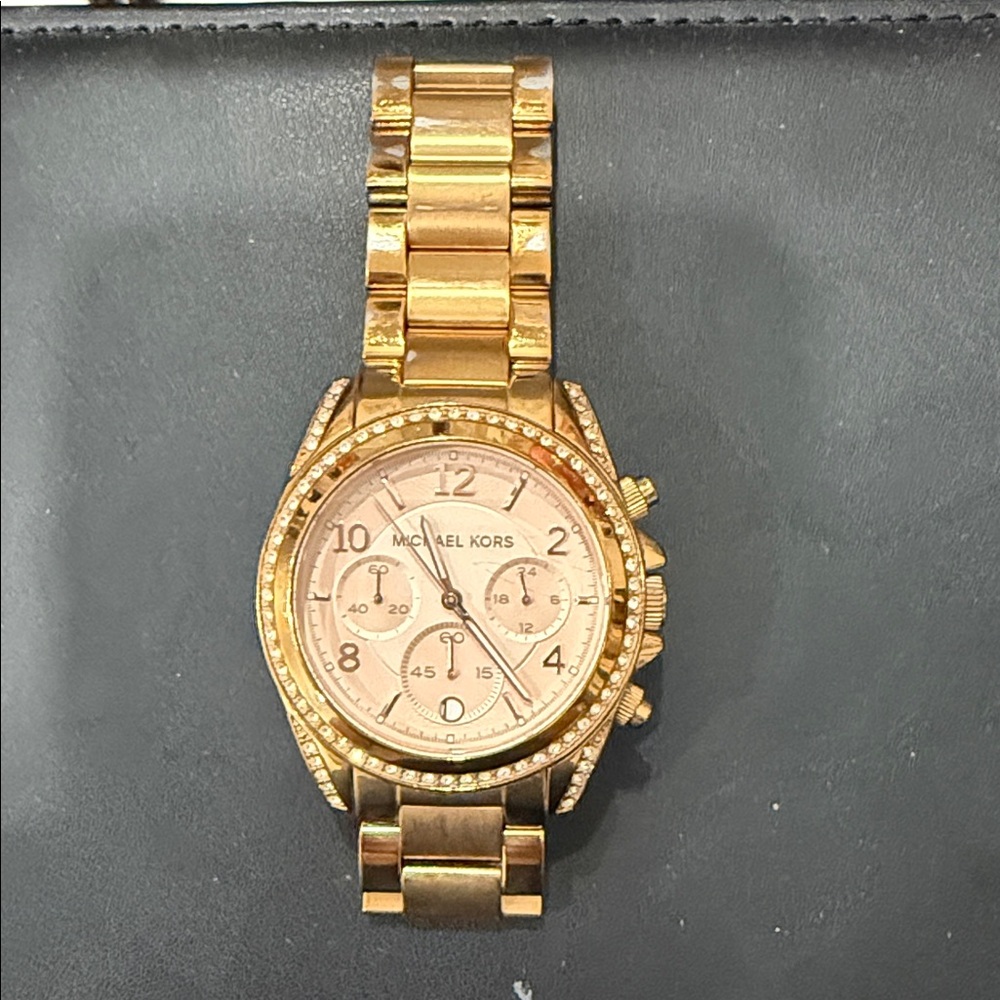 Michael Kors Gold-Tone Watch